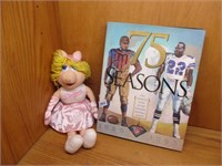 Football Book & Miss Piggy Doll