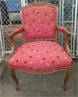 Vintage Upholstered Armchair