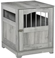 Medium Wooden End Table Dog Crate