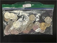 (30) US Canada Coins
