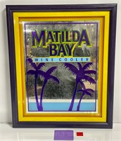 Vtg Matilda Bay Wine Cooler Ad Decor Great Color