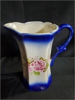 Flo Blue Porcelain Water Picther