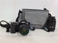 Nikon N6006 AF camera wt bag and accessories