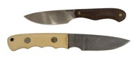 CHARLTON DAMASCUS KNIFE & MARBLES HUNT KNIFE