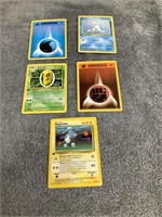 5 Pokeman Cards