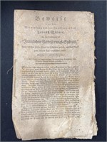 1832 Joseph Ritner German pamphlet.
