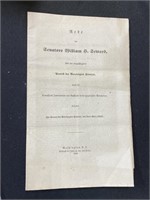 1852 Senator German pamphlet.