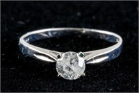 10K White Gold 0.46ct Diamond Ring CRV $3150
