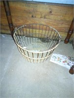 antique wire egg basket