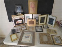 Picture frame lot.