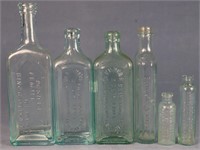 (6) Dr. Kilmer's Swamp Root Bottles