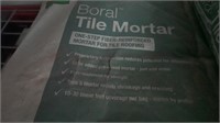 Approx 26 bags Of Boral Tile Mortar