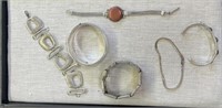 Sterling Silver Jewelry Bracelets Tray