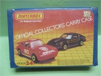 1983 Matchbox Collector Case With Matchbox Cars