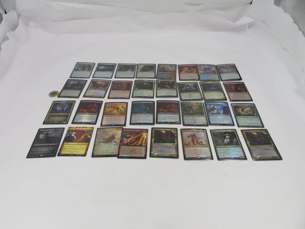 32 cartes HOLO rare Magic the Gathering