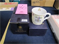 4 NIB Royal Worcester mugs SEE PICS