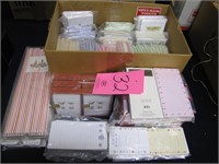 1 lot of mixed cards, notepads & other