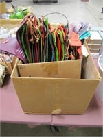 1 box of mixed gift bags (for wine maybe?)