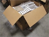 1 box of white picked fence trays