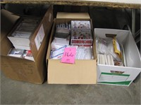 3 boxes of mixed cards and envelopes and notepads