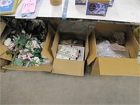 1 box of spring garland, 1 box of assorted