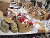 1 LARGE lot of Christmas ornaments & other