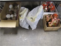 1 partial box of Christmas ornaments/decoration;