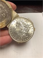 1899-O Morgan Silver Dollars