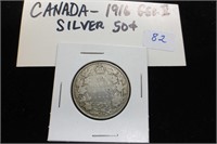Canada 1916 half dollar