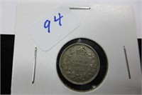 Canada 1920-5 cent piece