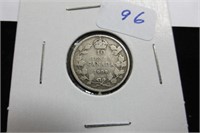 Canada 1909 10 cent piece