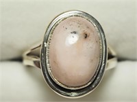 Sterling Silver Genuine Gemstone Ring