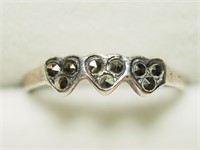 Sterling Silver Marcasite Ring