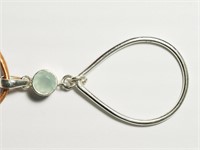 Sterling Silver Chalcedony Pendant