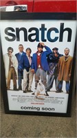 Framed Movie Poster – Snatch – Heavy Frame