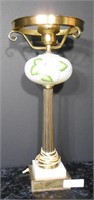 Brass and Glass Lamp - no globe