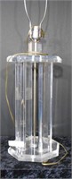 Tall Lucite Lamp