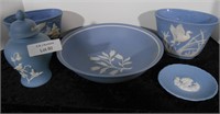 Lot of 5pcs Blue and White Ware