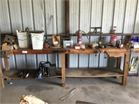 Vise table 12’ x 1’10”