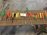 26 assorted made in China screwdrivers