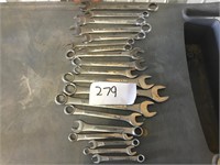 19 Assorted Wrenches