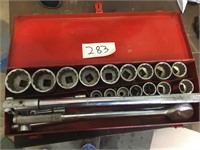 7/8”to 2” socket set with break over bar