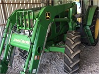 2009 John Deere 7230 with 740 classic with loader