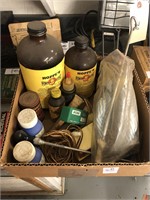 Box of gun oil and cleaner