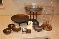 Vintage Metal and brass decorative items