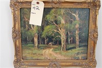 Ernest Fredrick Swedlun original oil on canvas