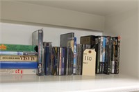 DVDs, CDs, and VHS items