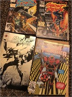 Valiant and Marvel Comic Books