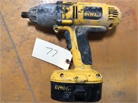 DeWalt 1/2” Heavy Duty Cordless Impact Wrench.