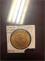 1895 Twenty dollar Gold Coin